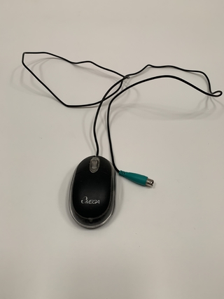 MOUSE ÓPTICO MEGA PS2 MOD. 27PC42BKAR04 NEGRO (USADO)