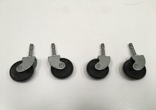 REPUESTO RUEDA NEGRA PARA MUEBLE JUEGO X4 (USADO)