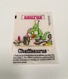 ENVOLTORIO RETRO / COMIC CHICLE SAURUS, STANI (1985-87) (USADO) - Chau Cosas