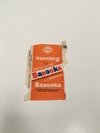 ANTIGUO PAPEL / ENVOLTORIO RETRO CHICLE BAZOOKA, NARANJA (USADO)