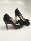 STILETTOS PUMPS CUERO PLATAFORMA ESCONDIDA CARO CAIAN T 38 (USADO) - comprar online