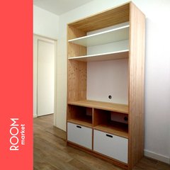 Mueble de Tv Organizador, Modelo Bowie
