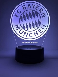 LÁMPARA LED MULTICOLOR BAYERN MUNICH en internet