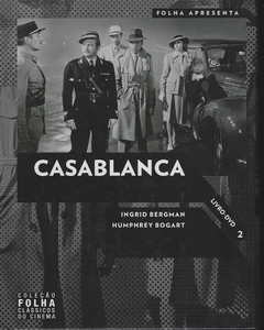 Casablanca Livro-DVD (Ingrid Bergman Humphrey Bogart 1942)