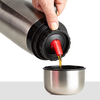 Garrafa térmica inox 1L bico flip retrátil café suco na internet