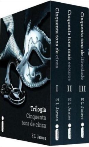 Cinquenta Tons de Cinza - box trilogia (novo)