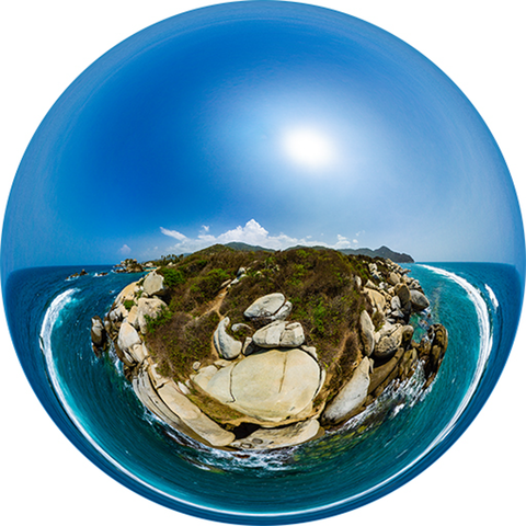 Portavaso de Costa Desconocida Tayrona - Burbujas 360
