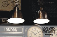 LÁMPARA COLGANTE CON EXTENSIBLE - CÓD. 39 - comprar online