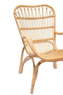 SILLÓN DE RATTAN NATURAL - DISEÑO CHIVIRITA - comprar online