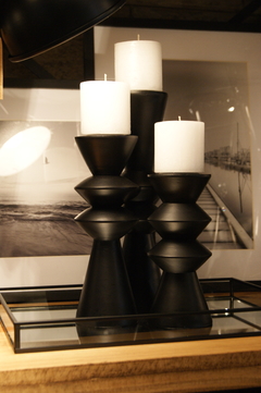 PORTAVELAS, SET X 3 - DISEÑO NAMIBIA
