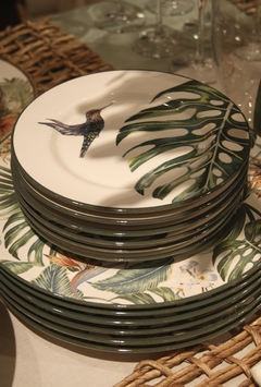 JUEGO DE PLATOS - DISEÑO BEIJA FLOR - comprar online