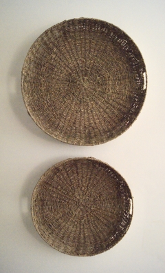 BANDEJA EN FIBRAS NATURALES - MATERIAL SEAGRASS - DISEÑO HAYA en internet