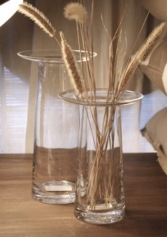 FLORERO DE VIDRIO CLEAR - DISEÑO CAIMÁN - comprar online