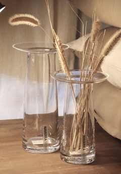 FLORERO DE VIDRIO CLEAR - DISEÑO CAIMÁN