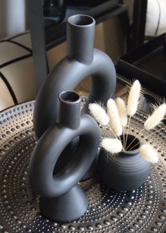 CANDELABRO DE CERÁMICA - DISEÑO DUNE