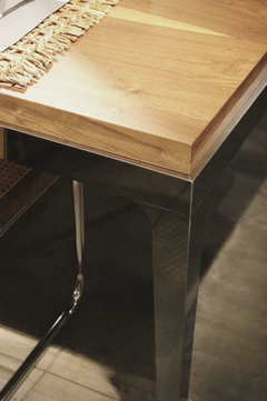 MESA PETIRIBÍ + ACERO - DISEÑO BENOIT