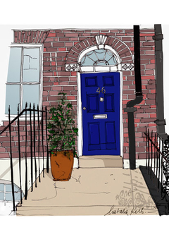 Ilustracion Puertas Londres
