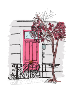 Ilustracion Puertas Londres