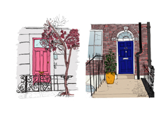 ilustracion puertas londres