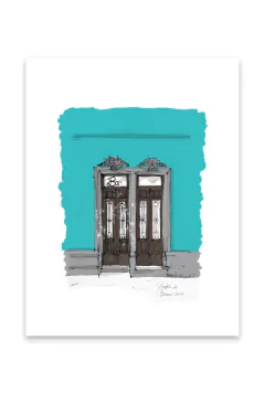 Ilustraciones en Láminas o Cuadros - PUERTAS DE BUENOS AIRES - comprar online