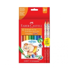 Lapices faber jumbo x12u