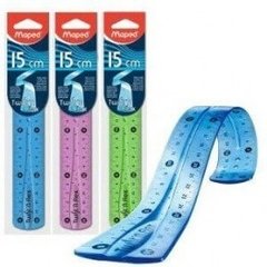Regla Maped Twist 15cm