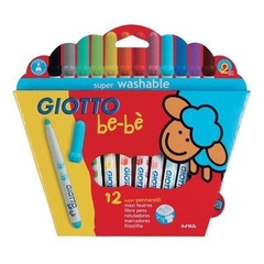 Marcadores giotto bebe x 12u