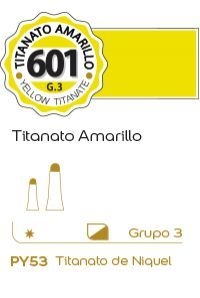 Oleo alba G3 x 18ml. (601) Titanato Amarillo