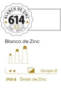 Oleo alba G2 x 60ml. (614) Blanco de zinc