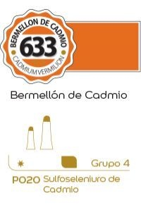 Oleo alba G4 x 60ml. (633) Bermellon de cadmio