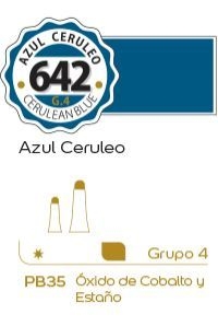 Oleo alba G4 x 60ml. (642) Azul ceruleo