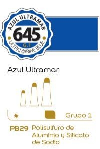 Oleo alba G1 x 60ml. (645) Azul ultramar