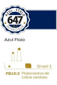 Oleo alba G1 x 60ml. (647) Azul Ftalo
