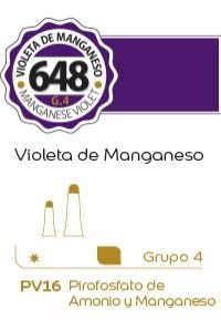 Oleo alba G4 x 60ml. (648) Violeta de manganeso