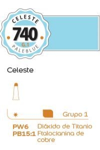 Tempera Alba G1 18ml. (740) Celeste