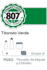 Acrilico Alba G4 x 60ml. (807) Titanato verde