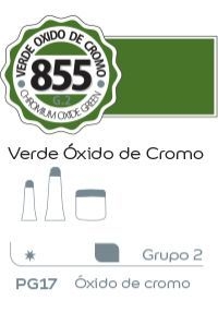 Acrilico Alba G2 x 18ml. (855) Verde oxido de cromo