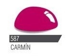 Pintura para tela alba x 40ml. Carmin