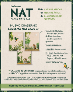 Cuaderno Ledesma Nat 29/7 - The Pencil Store