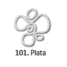 Dimensional eterna metalico x 40ml. Plata