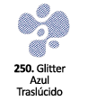 Dimensional eterna glitter x 40ml. Azul traslucido