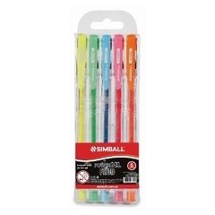 Boligrafo Simball fluo x 5u. - comprar online