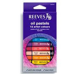 Oleo pastel reeves x 12 u.