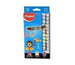 Tempera Maped x 12 u.