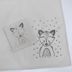 Mantelitos con servilletas con estampa de animales en internet