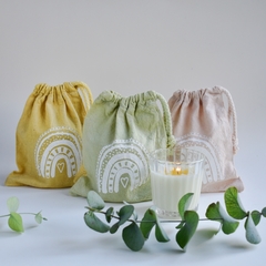 Velas de Soja con Bolsa