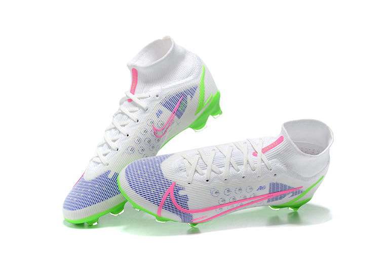 nike superfly 8 white and pink