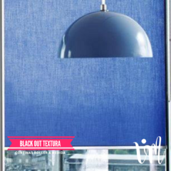 CORTINA BLACKOUT ROLLER TEXTURADA