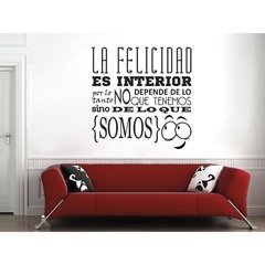 F04 Frase en Vinilo Calado
