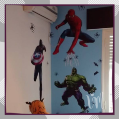 Trio de Superheroes